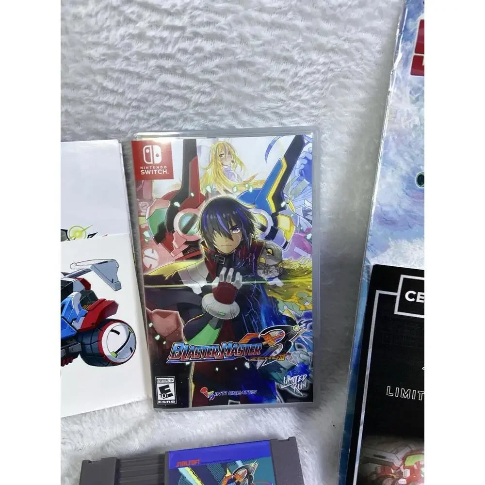 SWITCH LIMITED RUN #109: BLASTER MASTER ZERO 3 COLLECTOR'S EDITION EXTRAS NO BOX